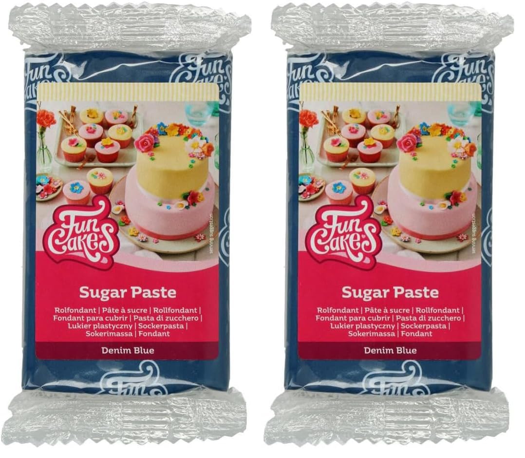 funcakes-sugar-paste-rollfondant-denim-blue-250-g image 7