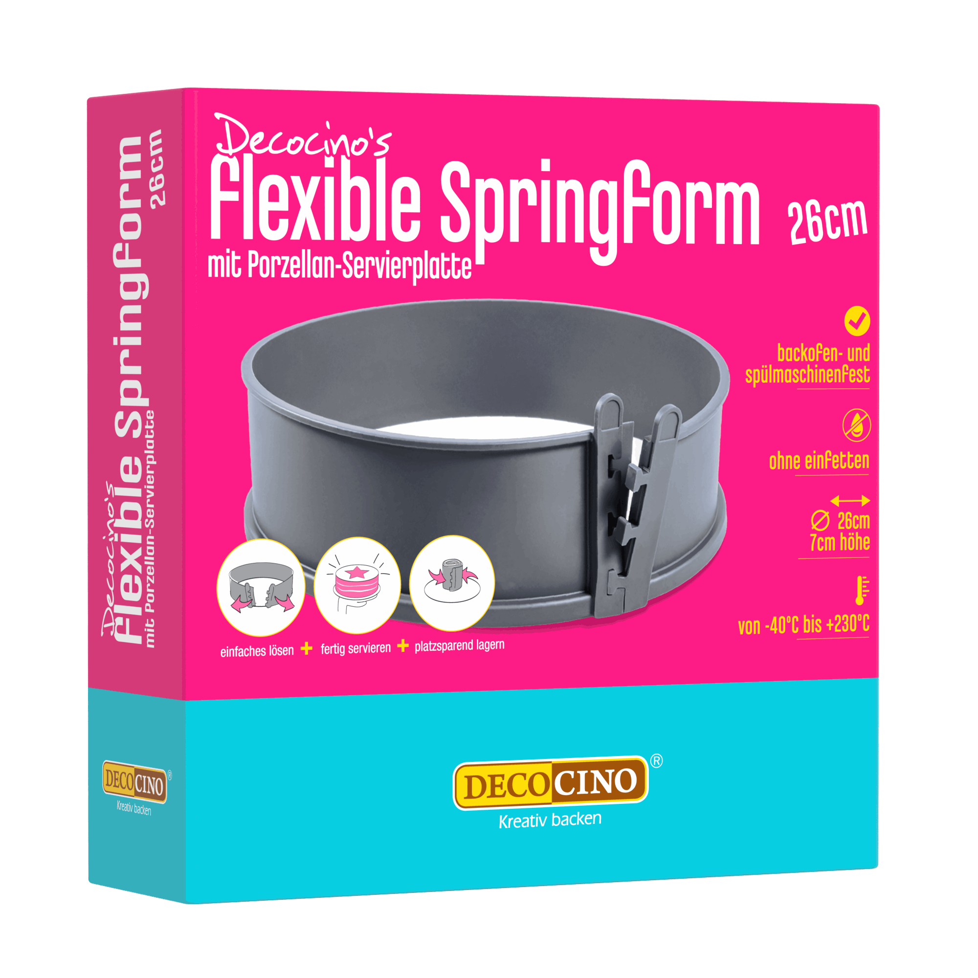 decocino-flexible-springformen-mit-porzellan-servierplatte-26cm image 3