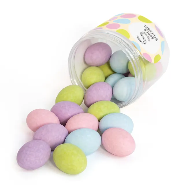 super-streusel-xl-ostereier-bunt-schokokugeln-pastell-mit-haselnussf-llung image 1
