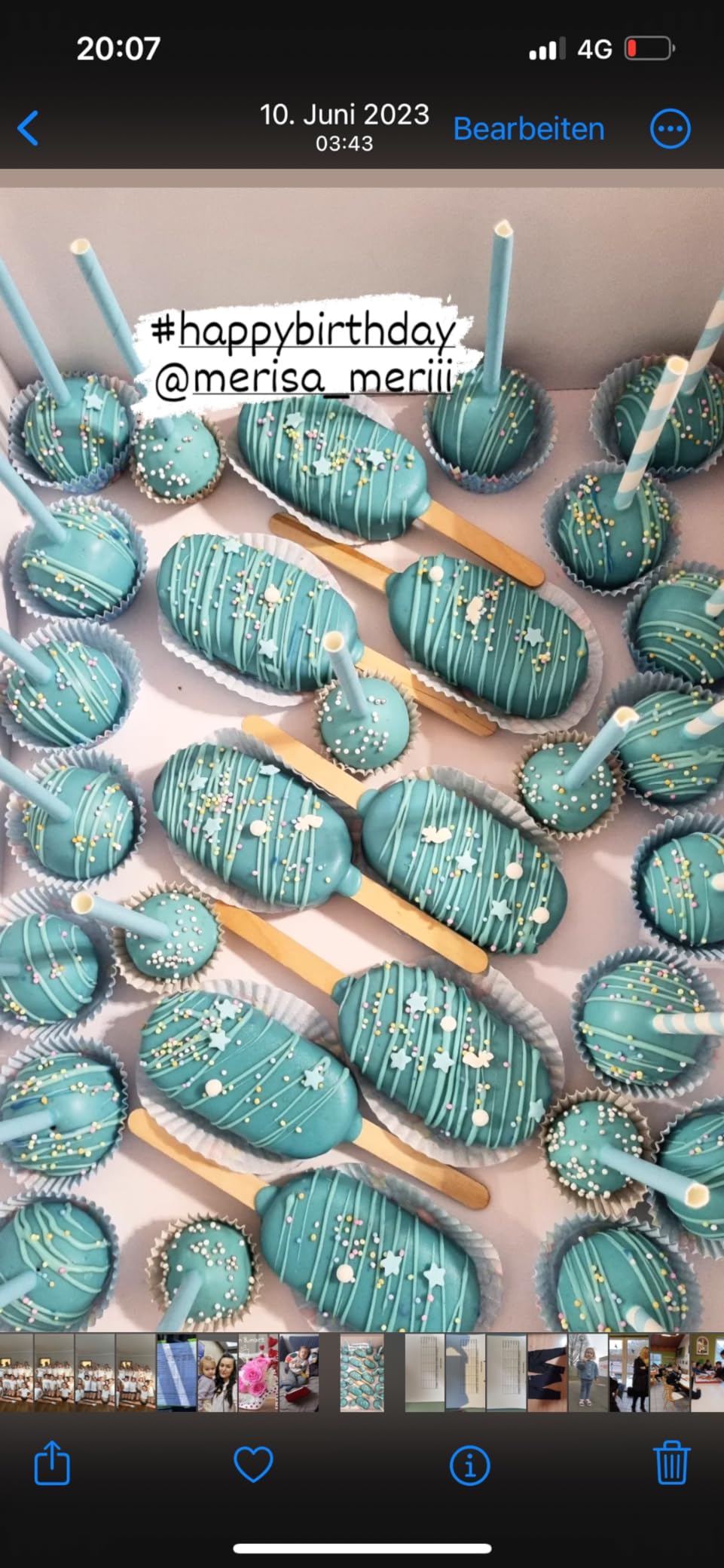 Top für Cake Pops