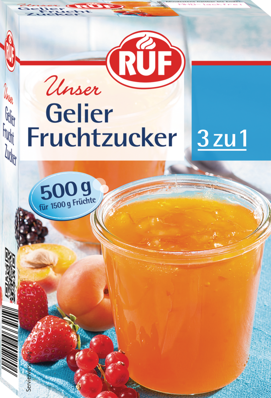 ruf-gelier-fruchtzucker-500-g image 1