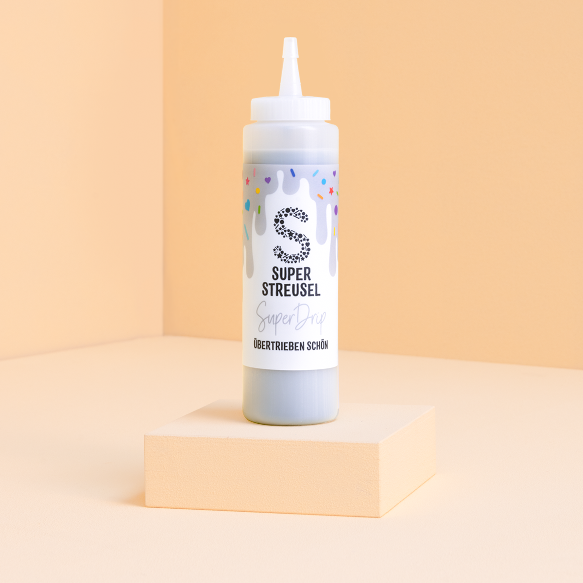 super-streusel-superdrip-hellgrau-kuchenglasur-in-der-flasche image 1