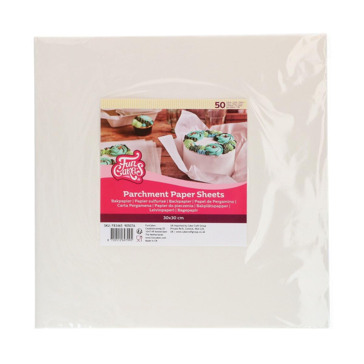funcakes-parchment-paper-sheets-pergamentpapier-30x30-cm-50-st-ck image 1