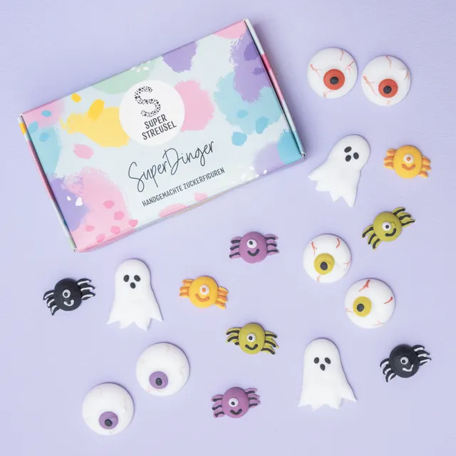 super-streusel-superdinger-huhuhuhu-halloween-zuckerfiguren-set image 1
