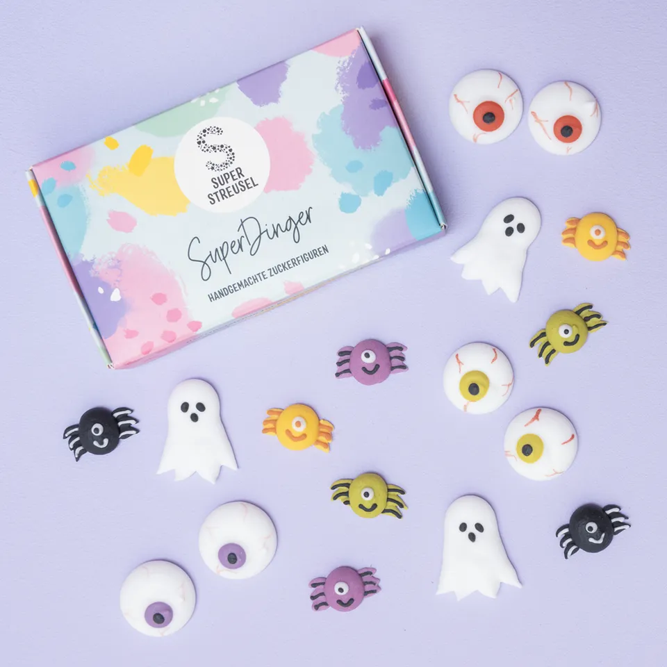 super-streusel-superdinger-huhuhuhu-halloween-zuckerfiguren-set image 1