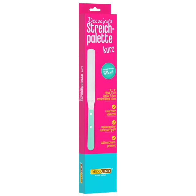 decocino-streichpalette-kurz-mintgr-n-torten-werkzeug image 1