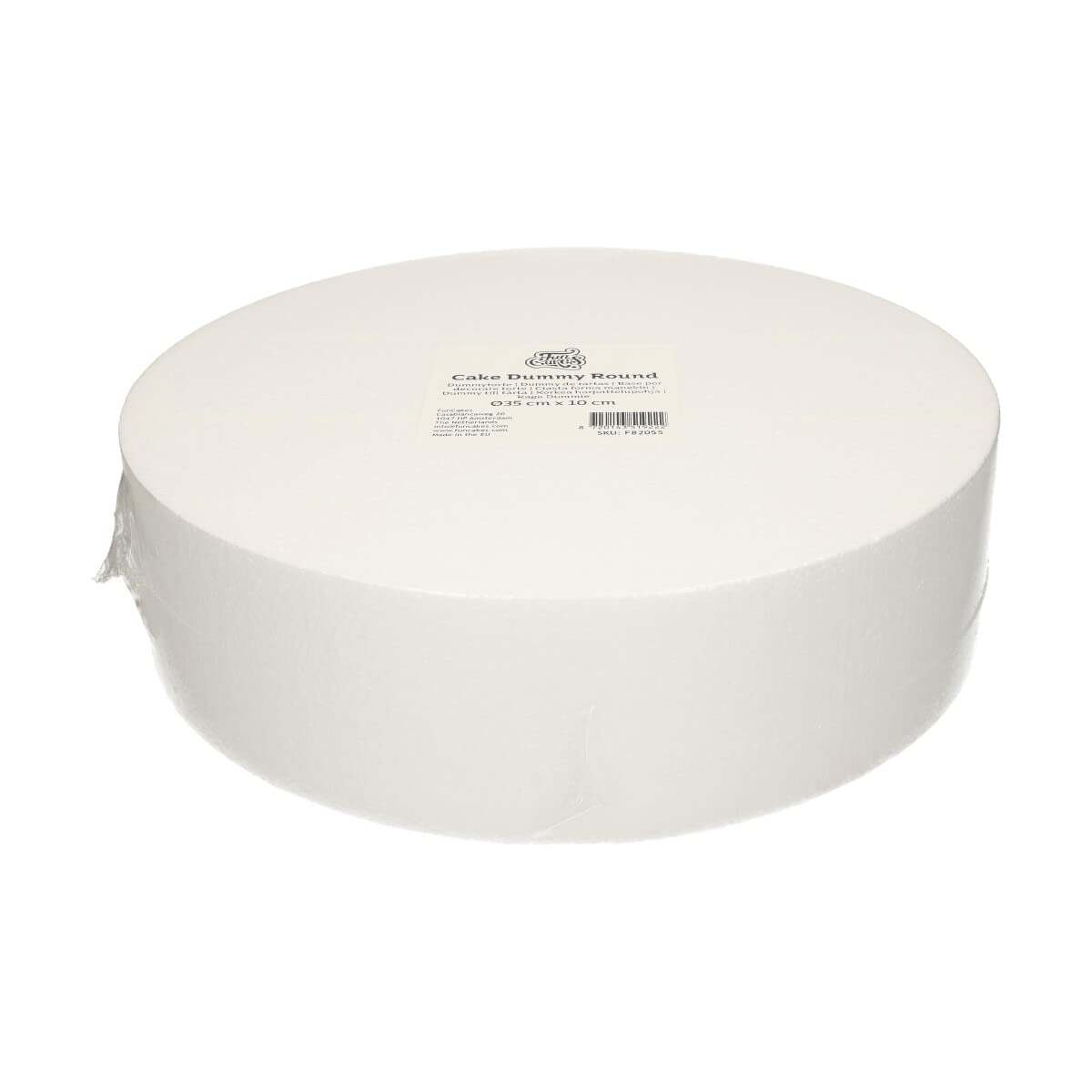 funcakes-cake-dummy-round-35x10-cm-styropor-torte-rund image 1