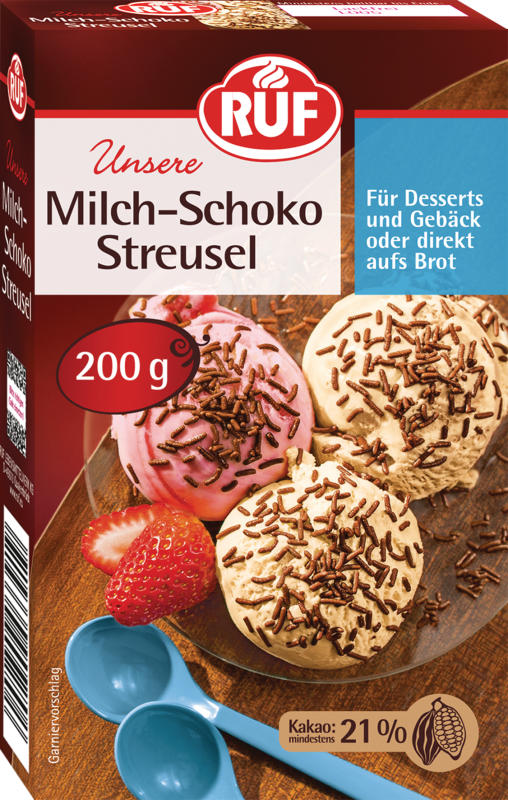 ruf-milch-schoko-streusel-200-g-schokostreusel-zum-dekorieren image 1