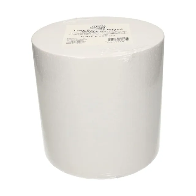 funcakes-cake-dummy-rund-double-barrel-20-cm-x-20-cm image 1