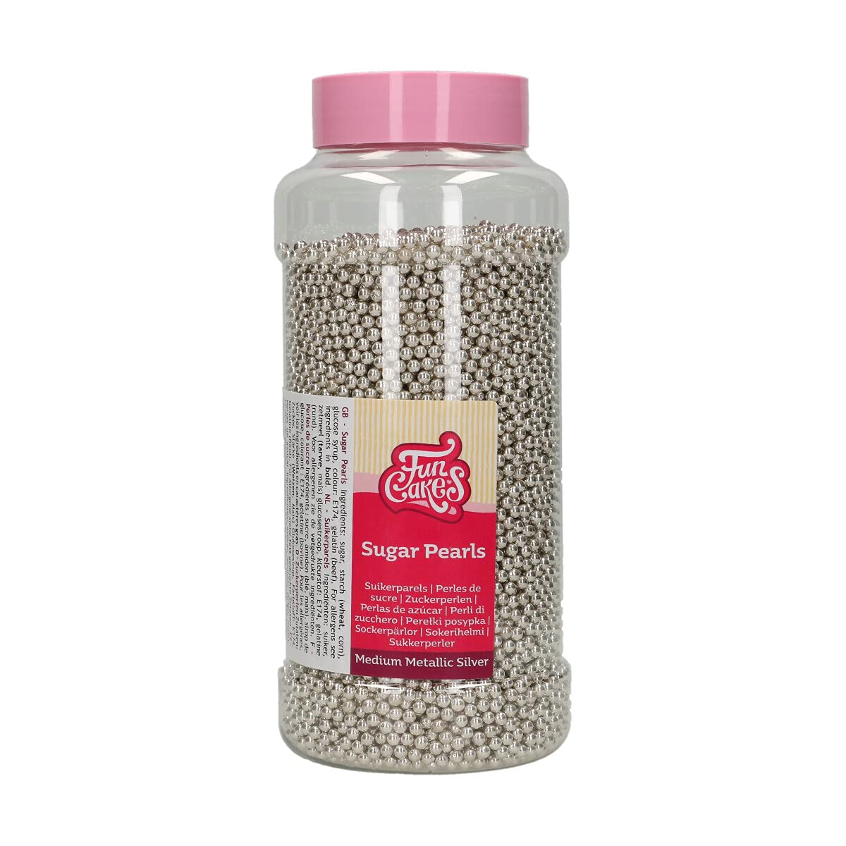 funcakes-sugar-pearls-metallic-gr-n-zuckerperlen-80-g image 3