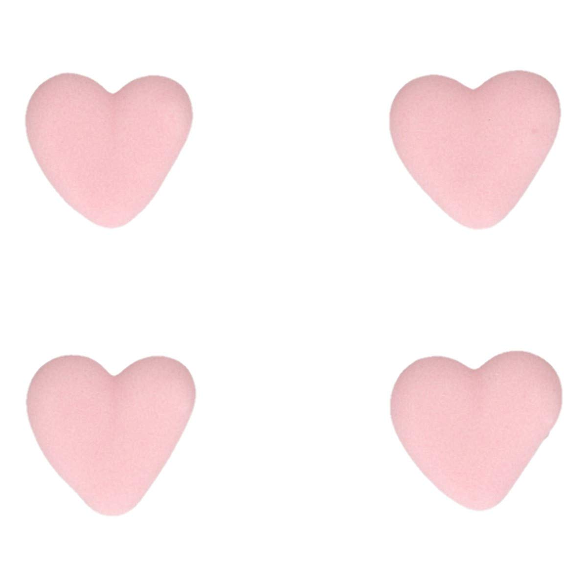 funcakes-sugar-decorations-pink-hearts-zuckerherzen-pink-8-st-ck image 3