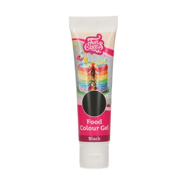 funcakes-food-colour-gel-lebensmittelfarbe-schwarz-30g image 1