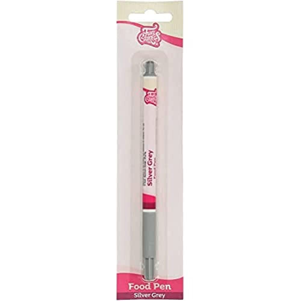 funcakes-food-pen-silber-grau-lebensmittelfarbstift image 1