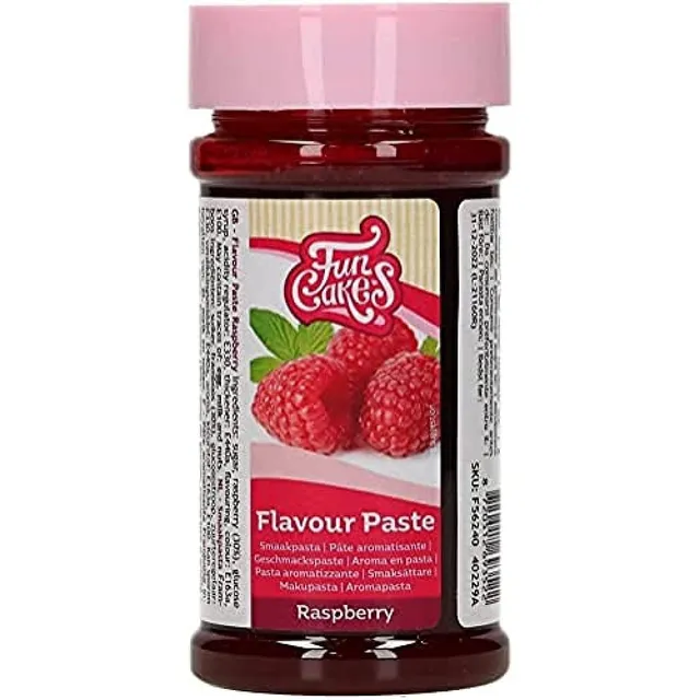 funcakes-flavour-paste-geschmackspaste-raspberry-himbeere-120g image 1