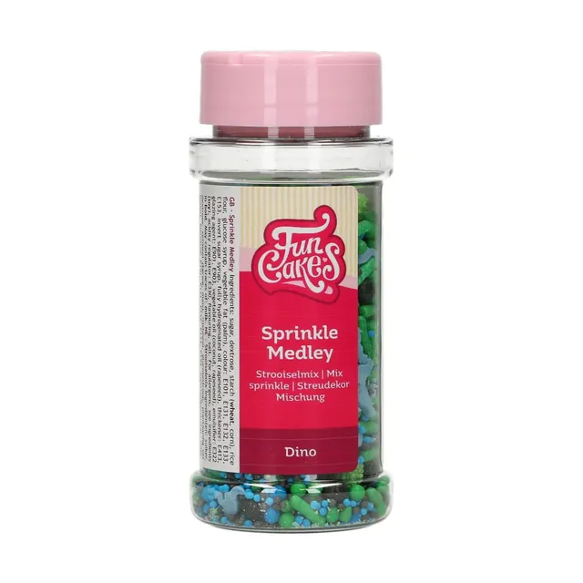 funcakes-sprinkle-medley-dino-kuchenstreusel-mix-65-g image 1