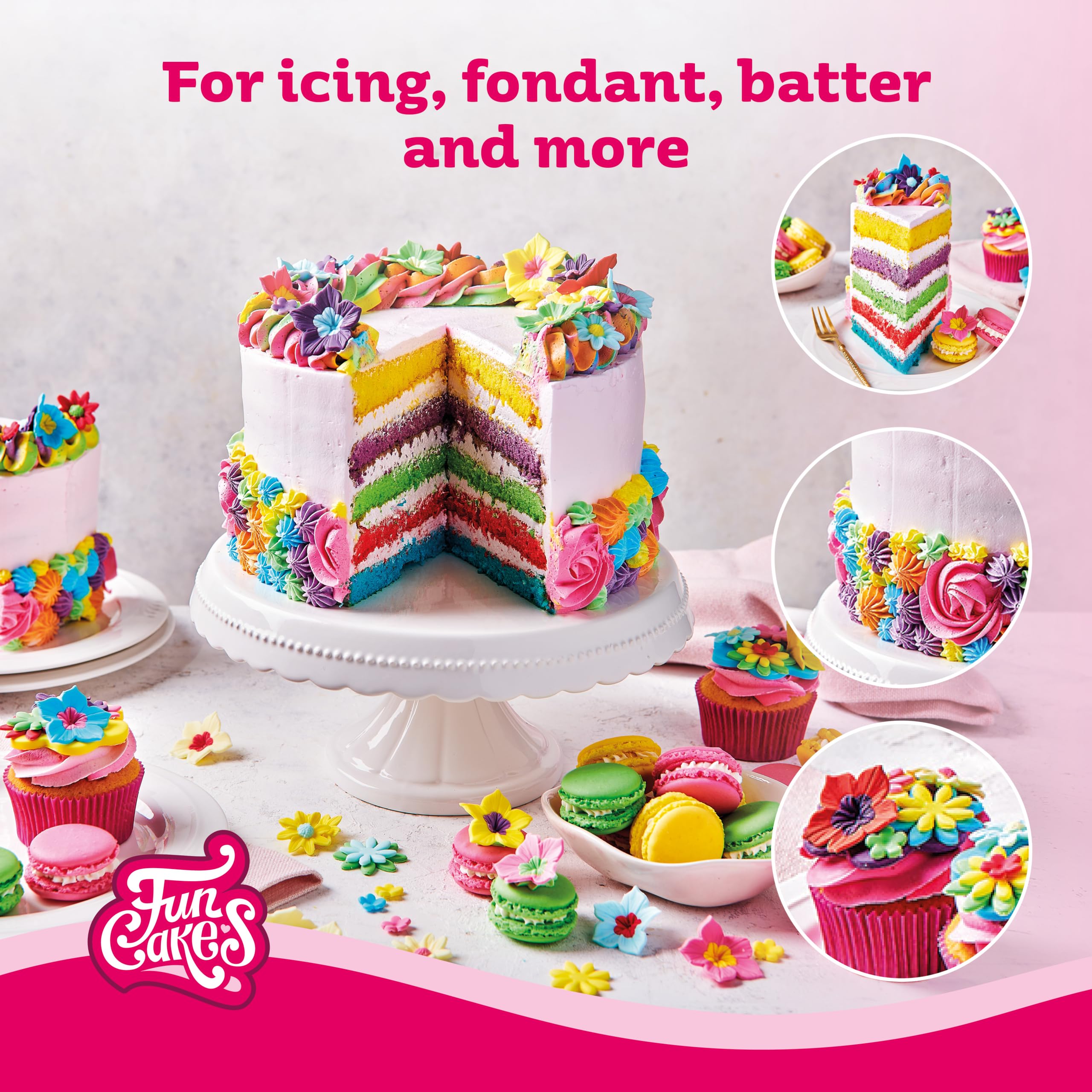 funcakes-food-colour-gel-lebensmittelfarbe-powder-pink-30-g image 4