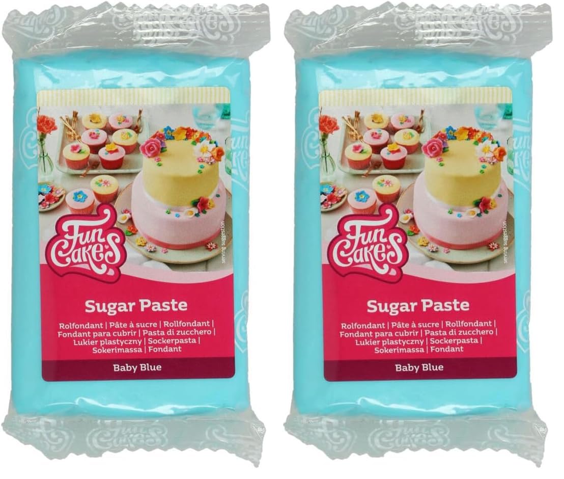 funcakes-sugar-paste-rollfondant-baby-blue-250-g image 8