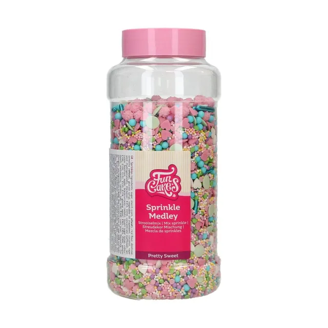 funcakes-sprinkle-medley-zuckerstreusel-pretty-sweet-600-g image 1