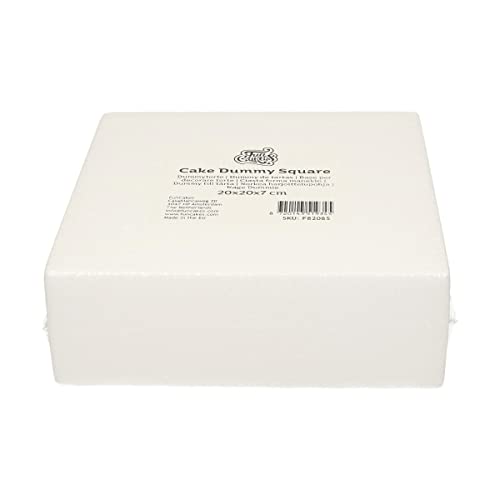 funcakes-cake-dummy-square-20x20x7-cm-styropor-torte-eckig image 3