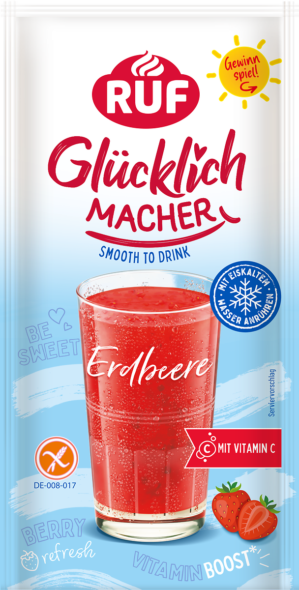 ruf-gl-cklichmacher-smooth-to-drink-erdbeere image 1
