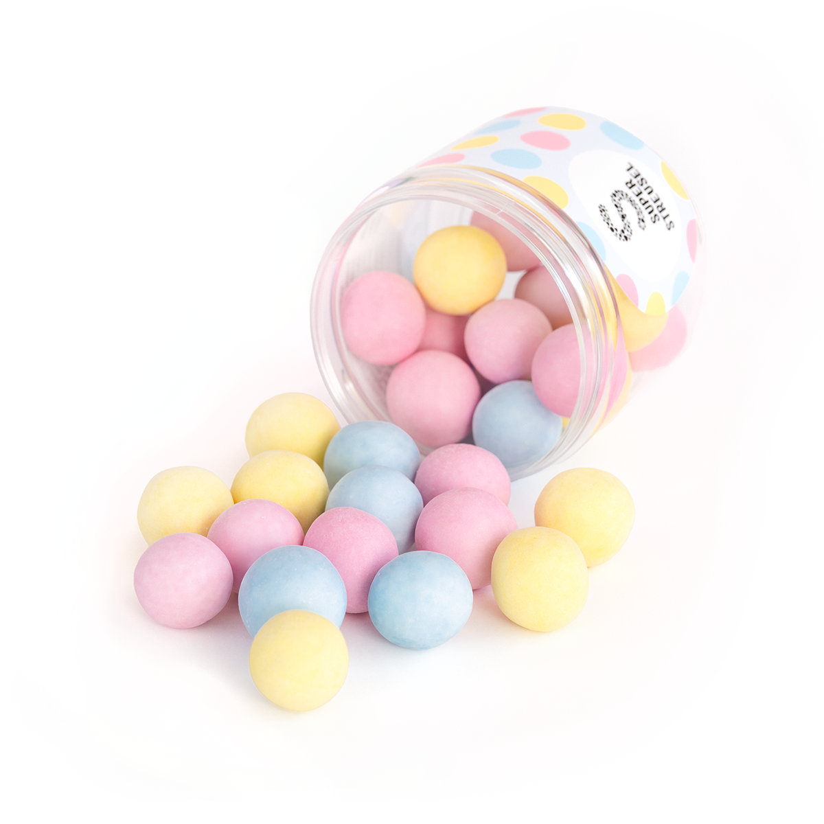 super-streusel-marshmallowkugeln-knusperkugeln-pastell-in-rosa-hellblau-gelb image 1