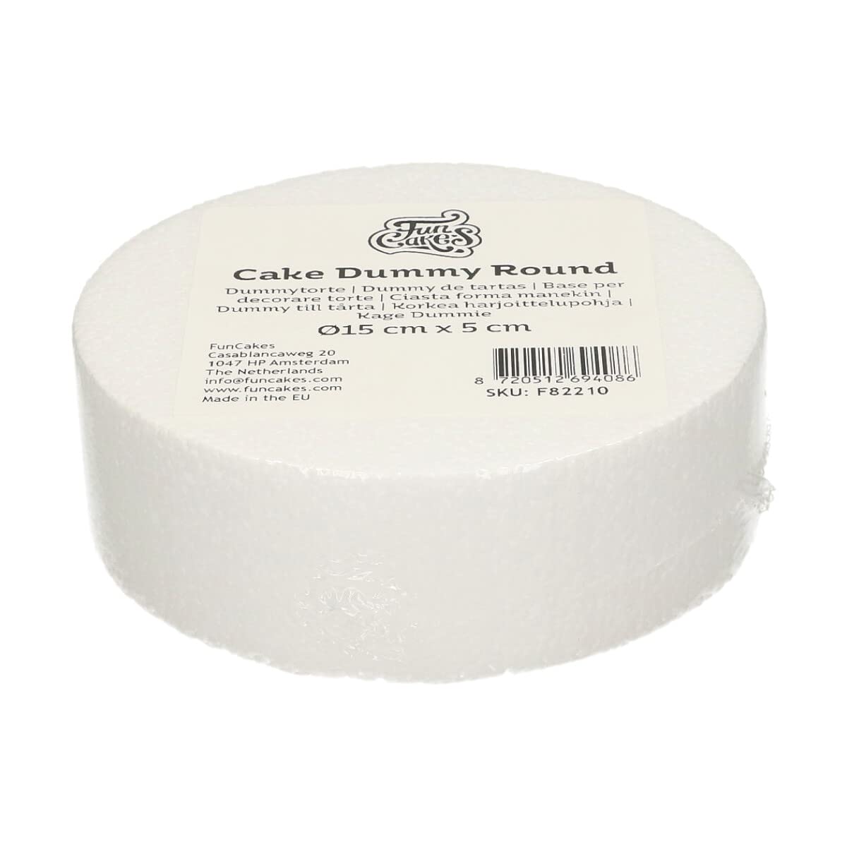 funcakes-cake-dummy-rund-15-cm-x-5-cm-wei image 1