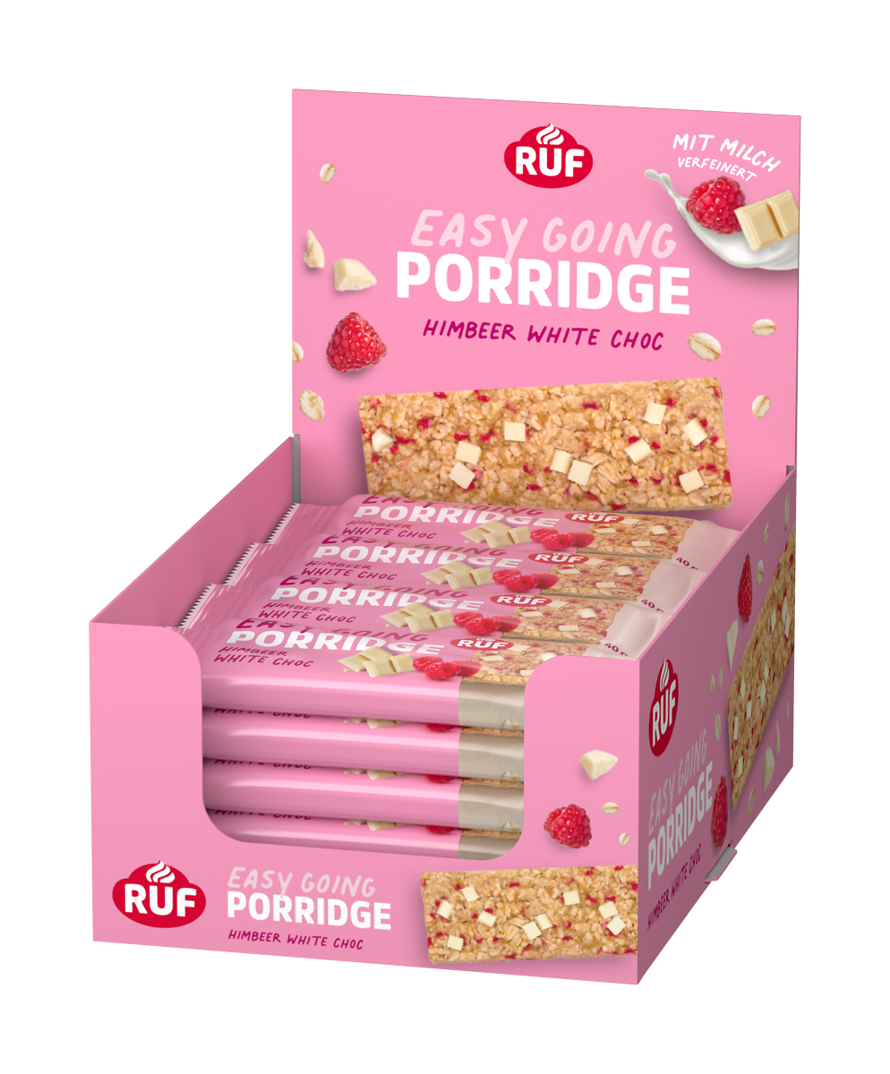 ruf-porridge-riegel-himbeer-white-choc-16er-box image 1