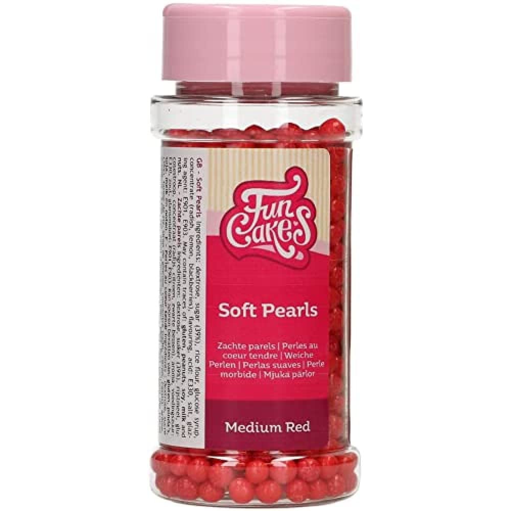 funcakes-soft-pearls-zuckerperlen-medium-rosa-white-500-g image 8