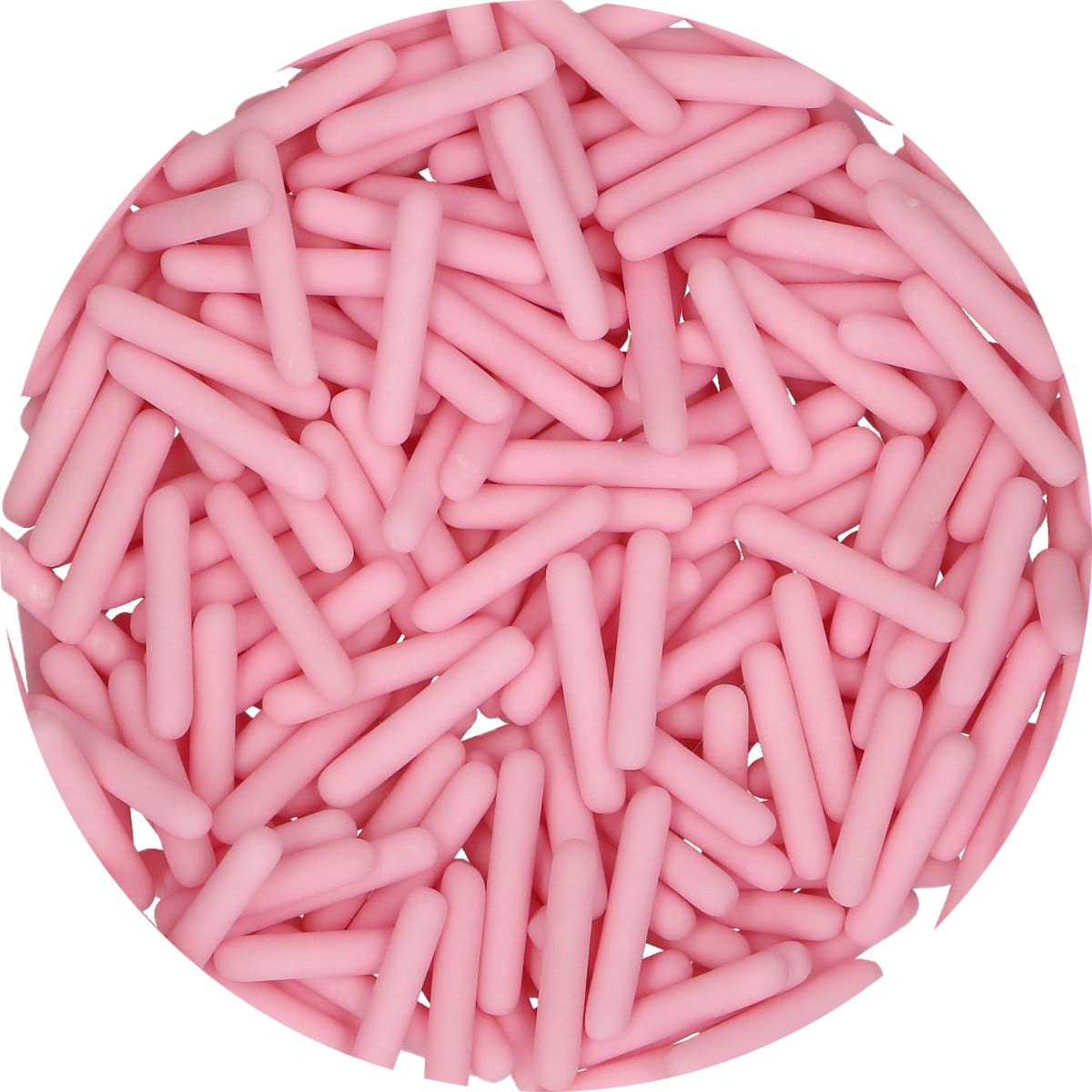 funcakes-matte-sugar-rods-xl-pink-70-g-zuckerstreusel-stangen image 2