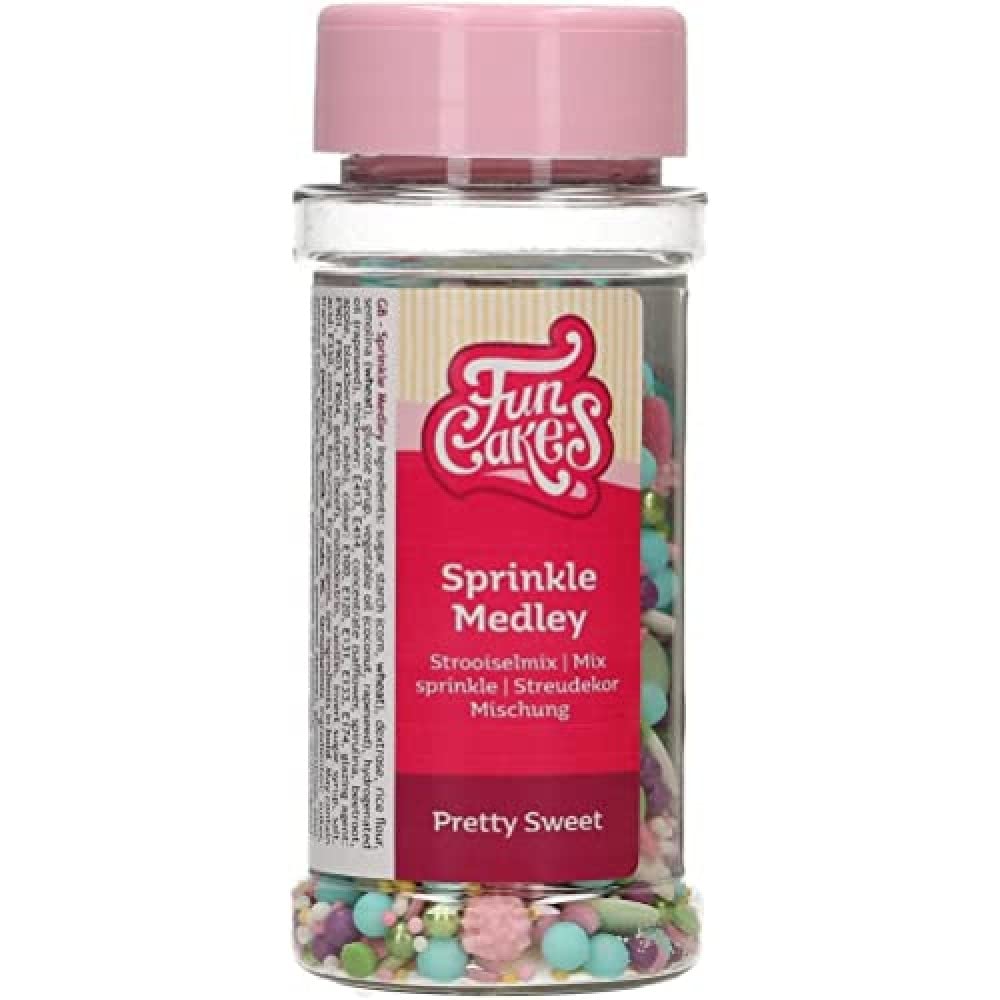 funcakes-sprinkle-medley-pretty-sweet-zuckerstreusel-65-g image 1