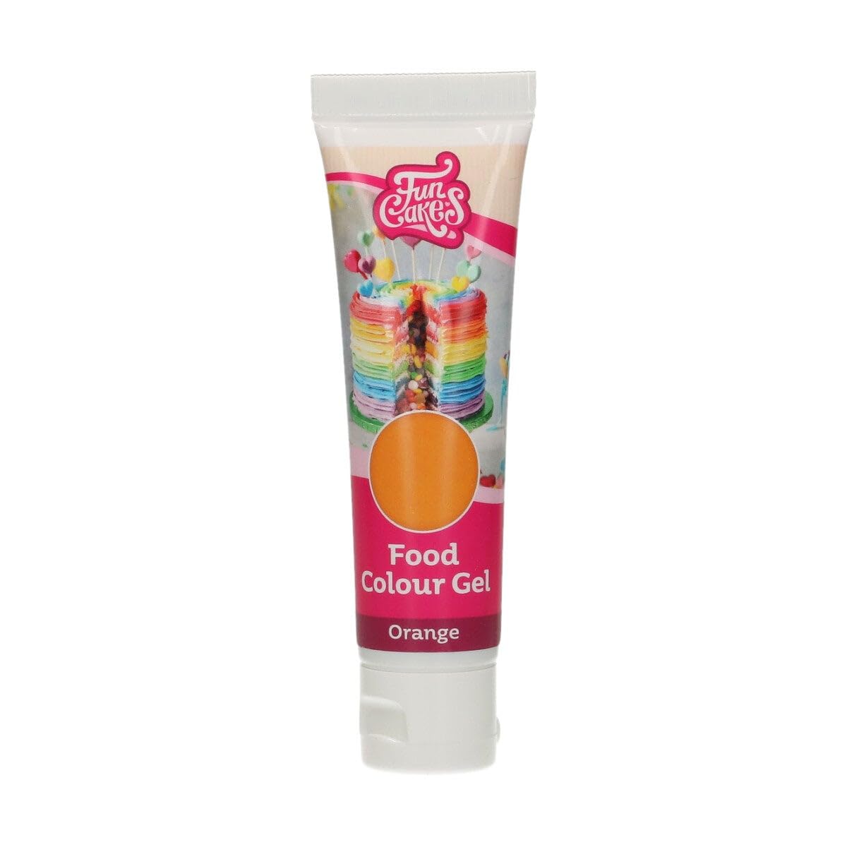 funcakes-food-colour-gel-orange-30-g image 1