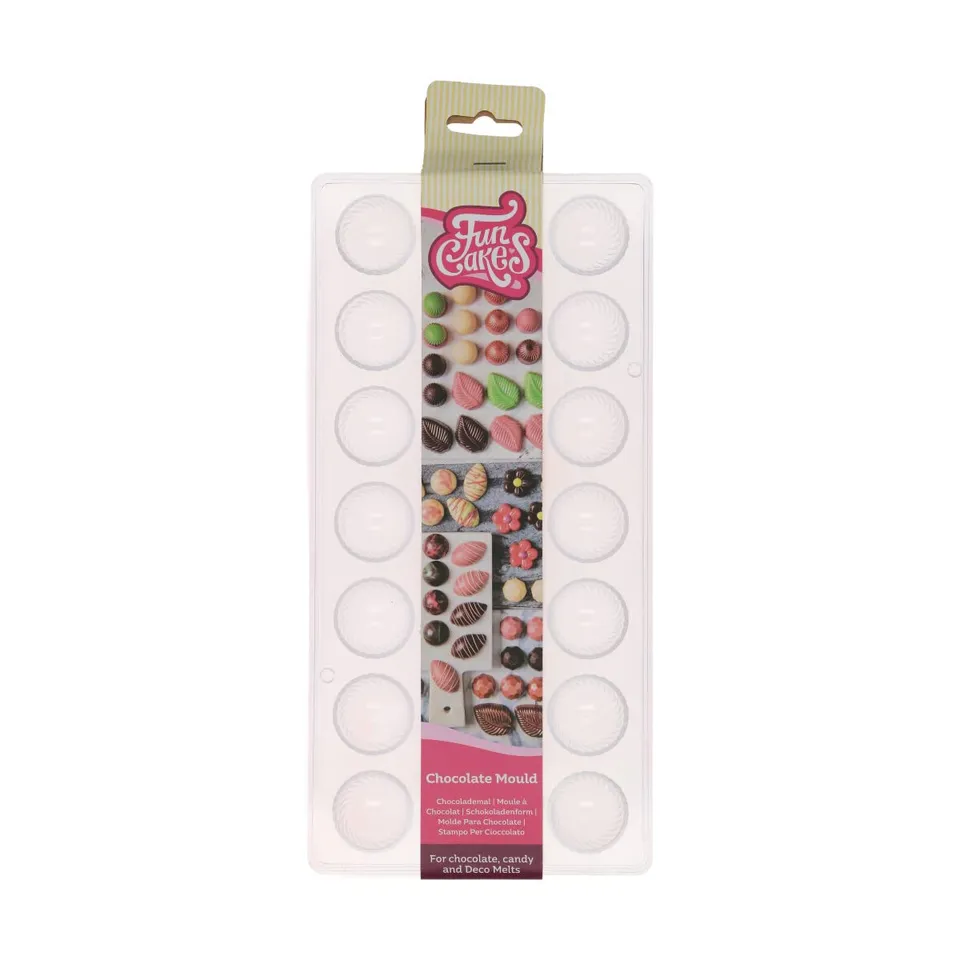funcakes-chocolate-mould-twist-swirl-schokoladenform image 1