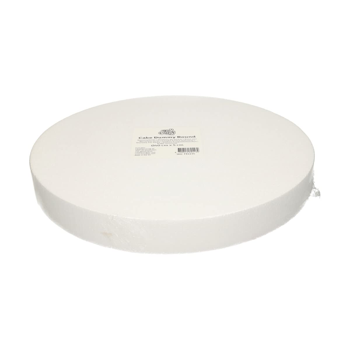 funcakes-cake-dummy-round-styropor-torte-40x5-cm image 1