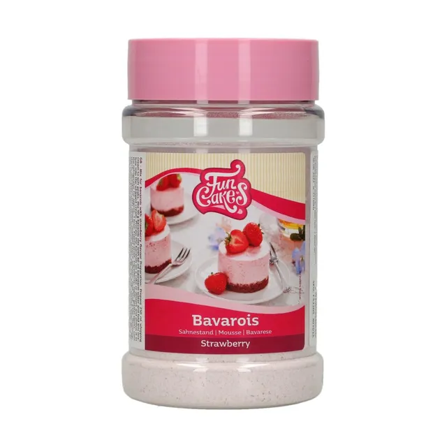 funcakes-mix-f-r-bavarois-strawberry-150-g image 1