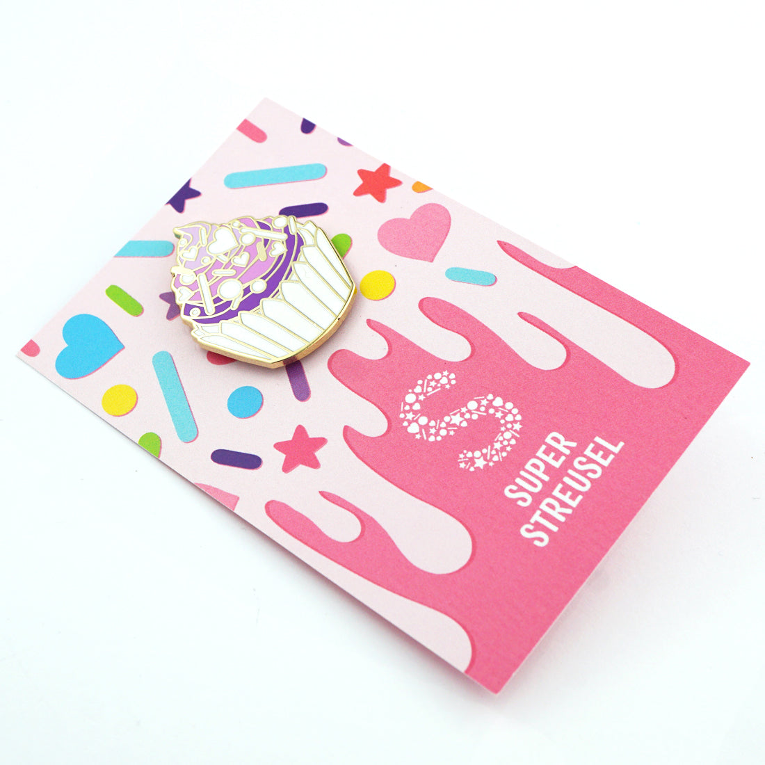 super-streusel-m-dchenkraft-cupcake-pin-emaille-anstecker-f-r-backfans image 3