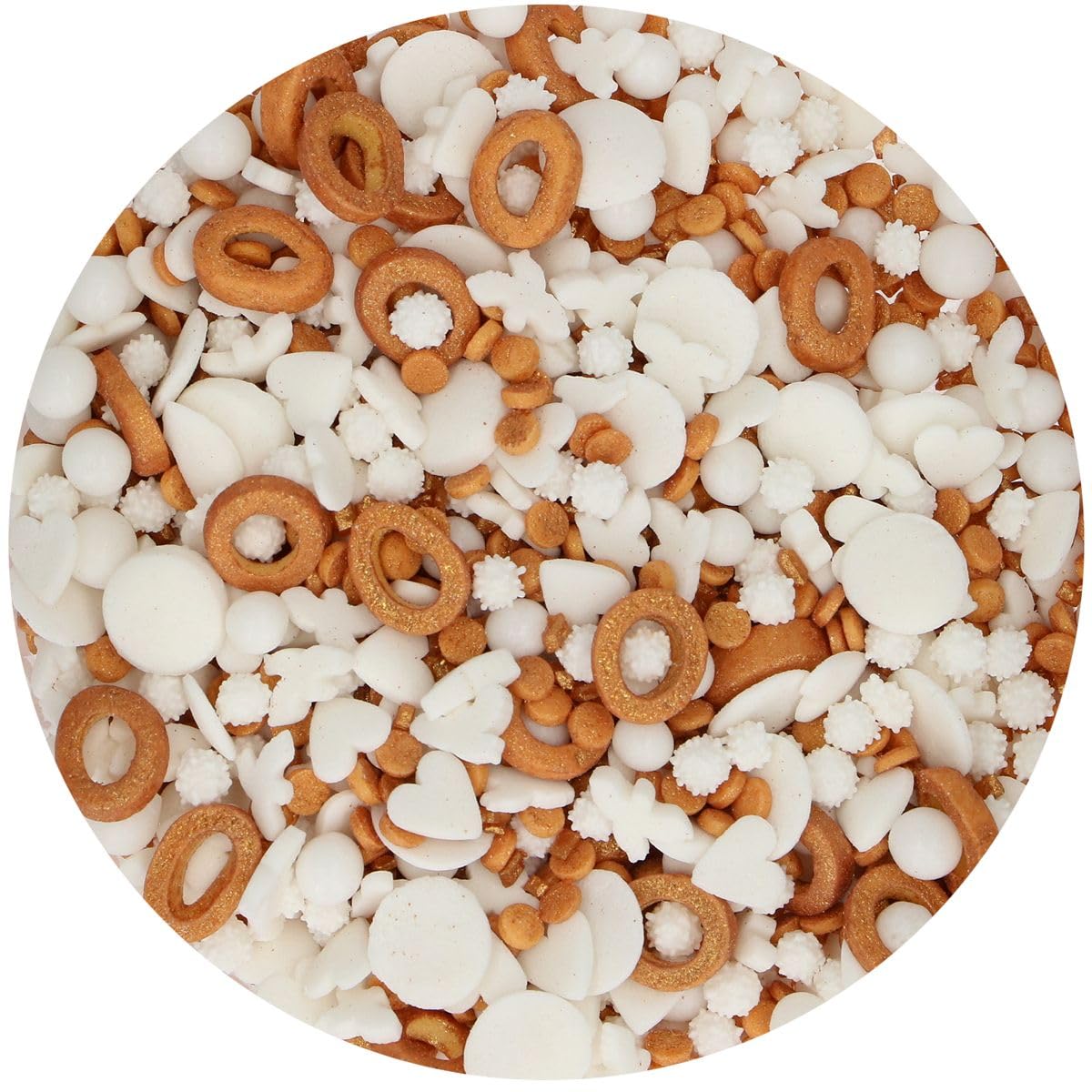 funcakes-sprinkle-medley-bridal-hochzeit-zuckerstreusel-180-g image 2