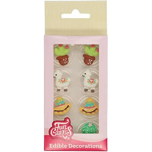 funcakes-zucker-dekorationen-alpaka-fiesta-set-8-st-ck-essbar-glutenfrei image 1