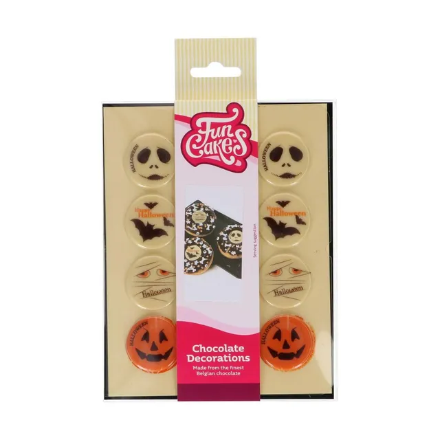funcakes-chocolate-decorations-halloween-schokofiguren-12-st-ck image 1