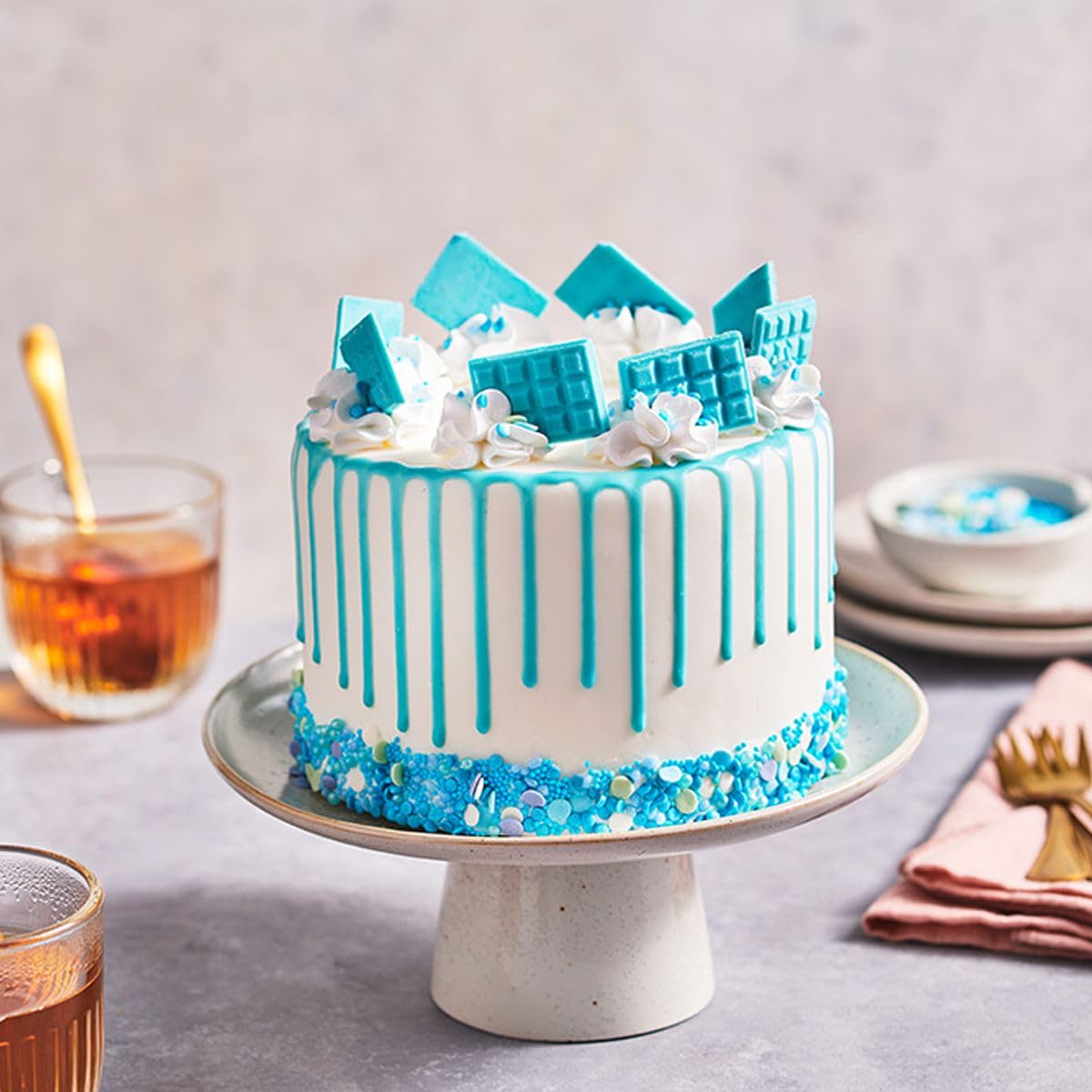 funcakes-cake-drip-zuckerglasur-light-blue-hellblau-180-g image 2