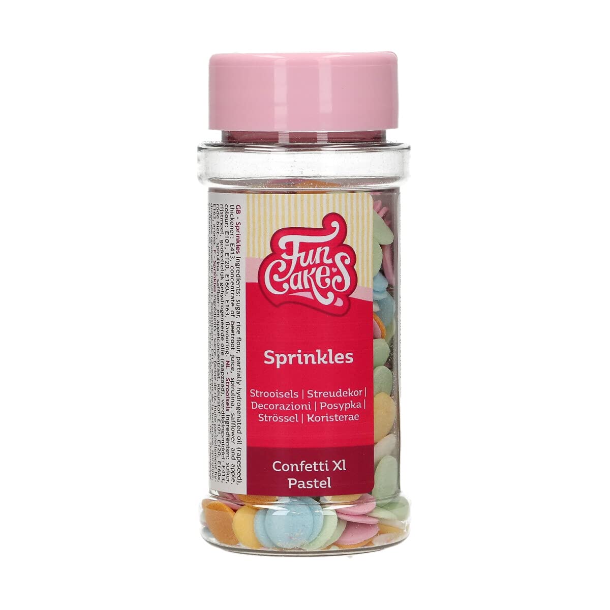 funcakes-sprinkles-zuckerstreusel-confetti-6-mm-60-g image 4