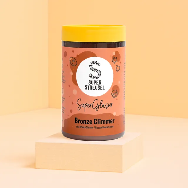 super-streusel-superglasur-bronze-glimmer-zuckerglasur image 1