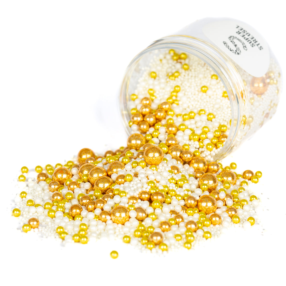 super-streusel-goldflimmer-streuselmix-gold-weihnachtsstreusel-f-r-hochzeit-silv image 3