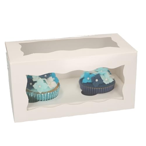 funcakes-cupcake-box-wei-f-r-2-cupcakes-mit-fenster-einsatz-25-st-ck image 3