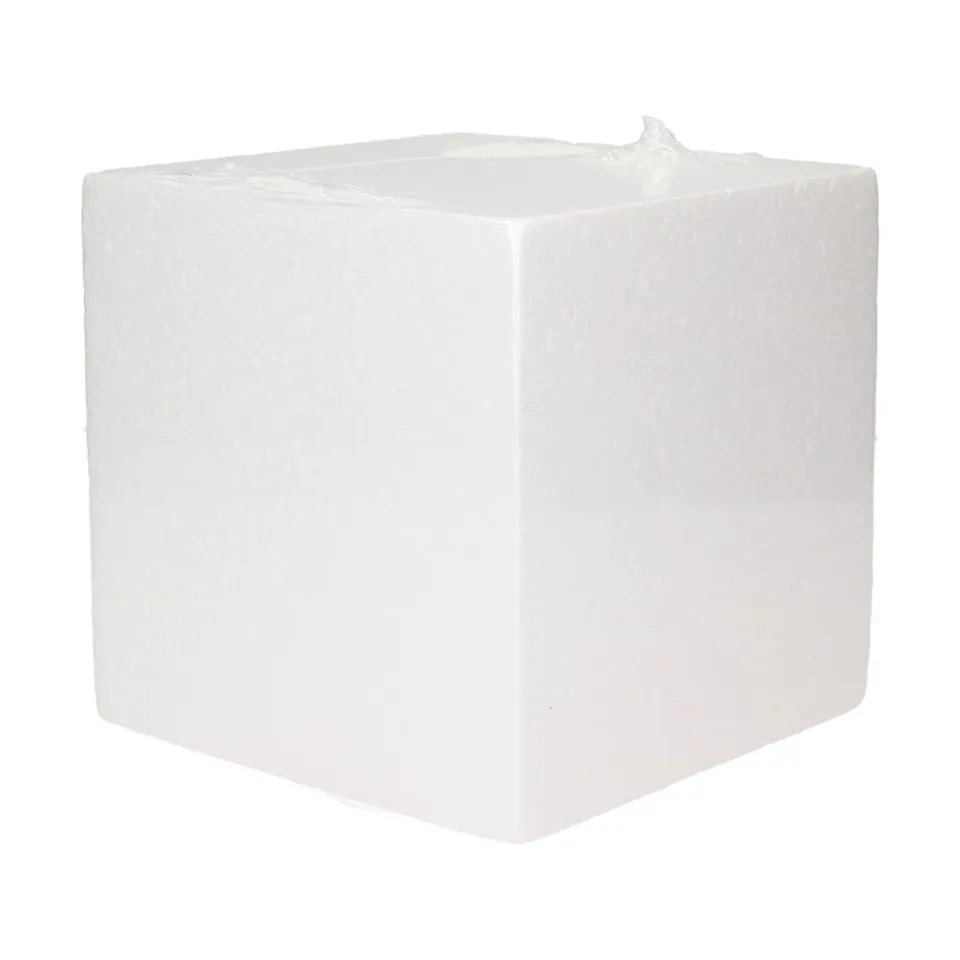 funcakes-cake-dummy-eckig-styropor-torte-15-x-15-x-15-cm image 1