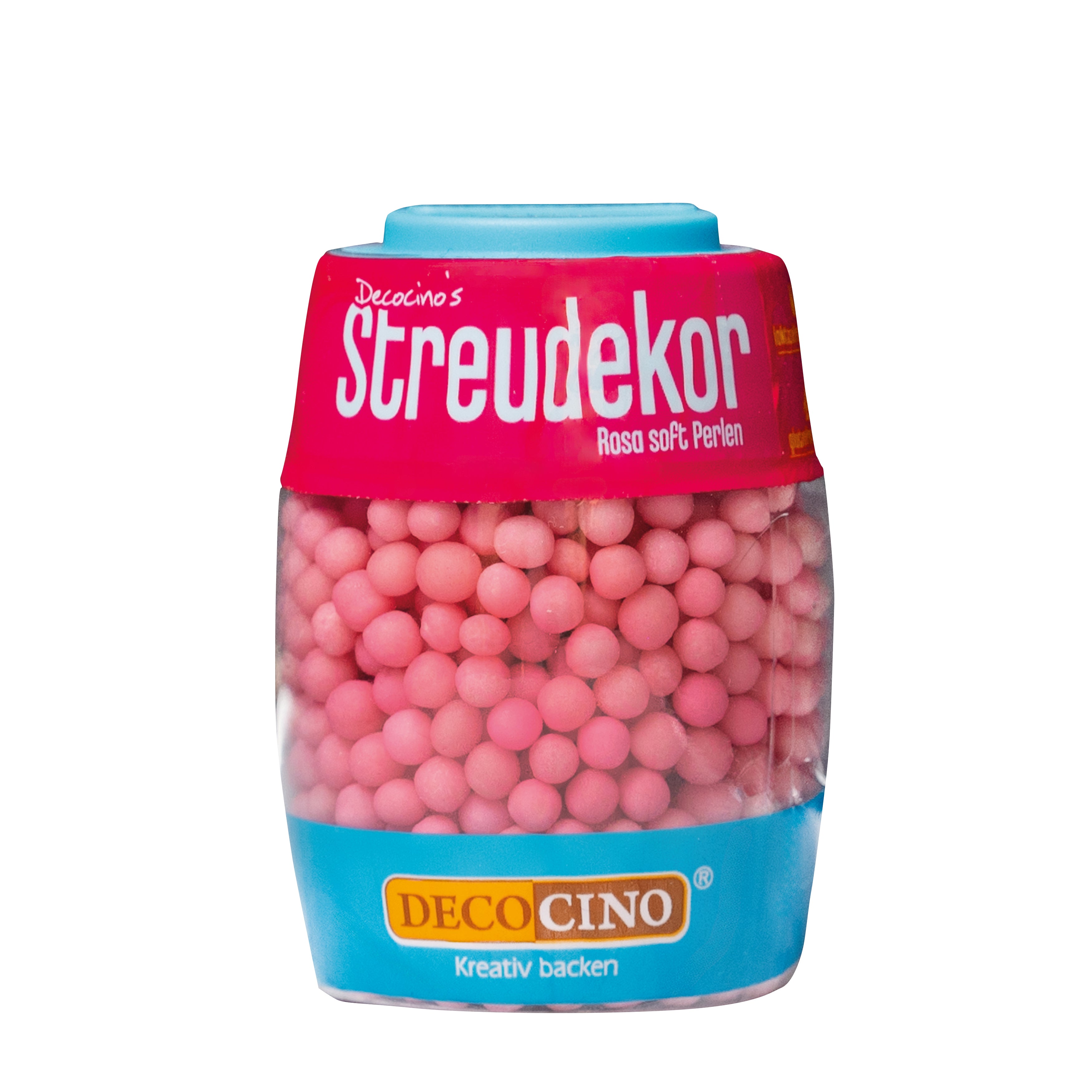 decocino-streudekor-perlen-rosa-zuckerstreusel-50g image 1