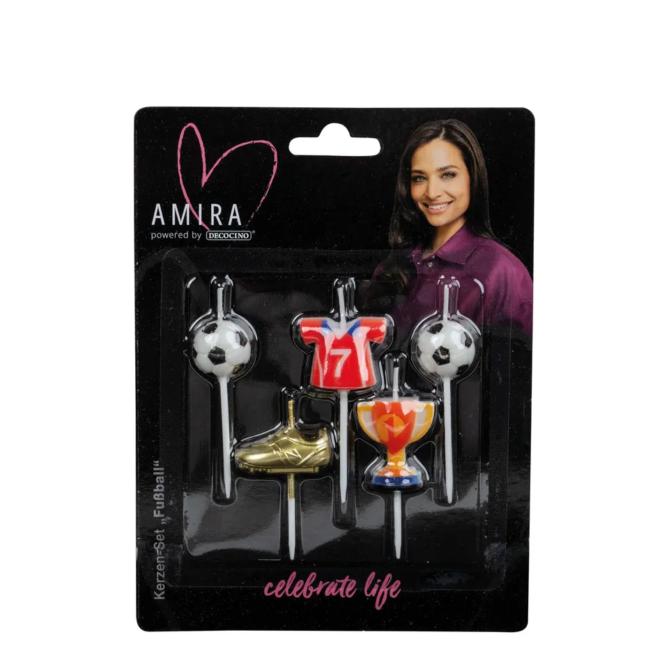 decocino-kerzen-set-fu-ball-5-tlg-by-amira-kuchenkerzen-f-r-fu-ballfans image 1