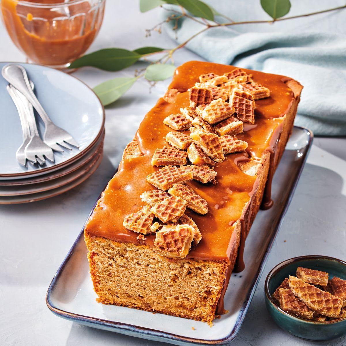 funcakes-mix-f-r-caramel-cake-backmischung-400-g-stroopwafel-geschmack image 3