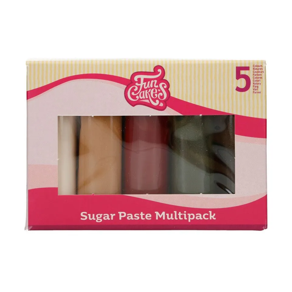 funcakes-fondant-multipack-sparkling-palette-5-farben-x-100-g image 1