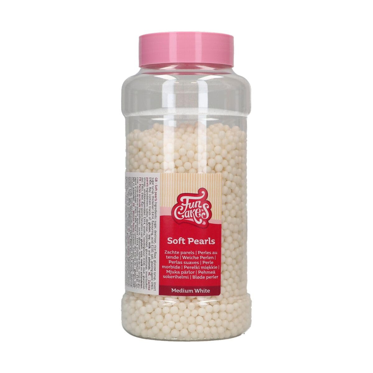 funcakes-soft-pearls-weiche-zuckerperlen-medium-red-500-g image 5