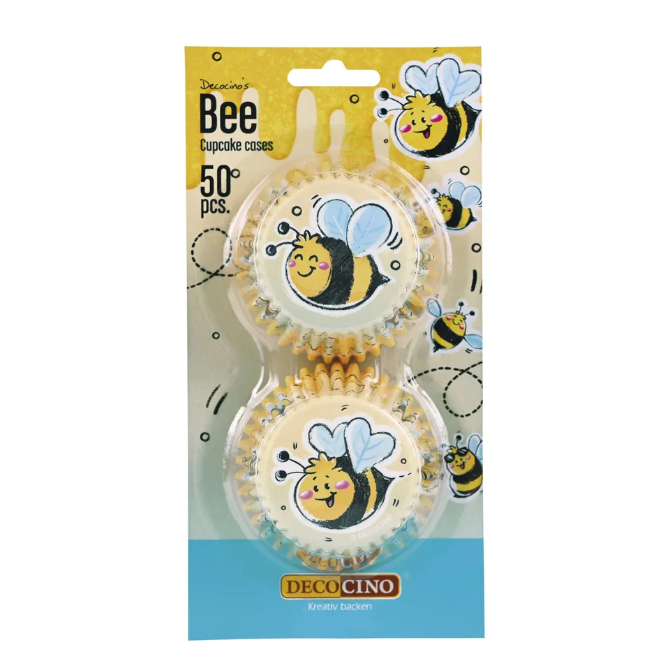 decocino-muffinf-rmchen-bee-50-st-ck-papierf-rmchen image 1